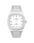 TIMEX® AUTOMATIC 1983 E LINE REISSUE 34MM STAINLESS STEEL EXPANSION BAND WATCH