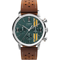 MARLIN® CHRONOGRAPH TACHYMETER 40MM LEATHER STRAP WATCH