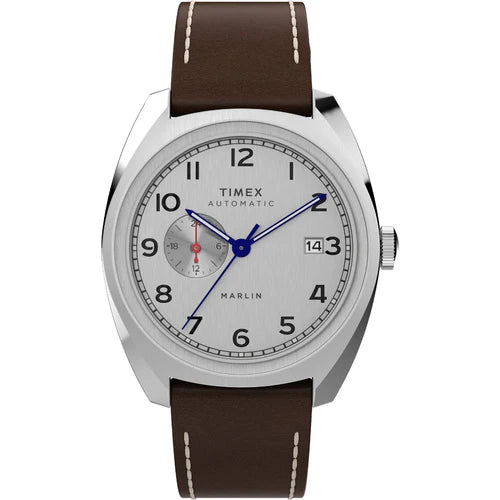MARLIN® SUB-DIAL AUTOMATIC 39MM LEATHER STRAP WATC
