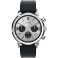 MARLIN® CHRONOGRAPH TACHYMETER 40MM LEATHER STRAP WATCH