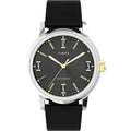 MARLIN® AUTOMATIC 40MM LEATHER STRAP WATCH