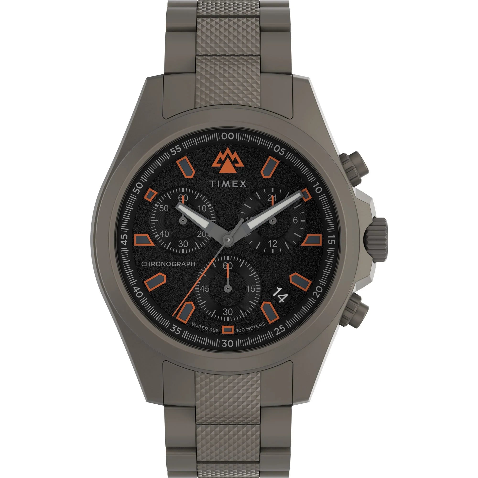 EXPEDITION FIELD CHRONOGRAPH 43MM STAINLESS STEEL BRACELET WATCH