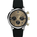 MARLIN® CHRONOGRAPH TACHYMETER 40MM LEATHER STRAP WATCH