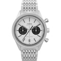 MARLIN® JET QUARTZ CHRONOGRAPH 40MM STAINLESS STEEL BRACELET WATCH