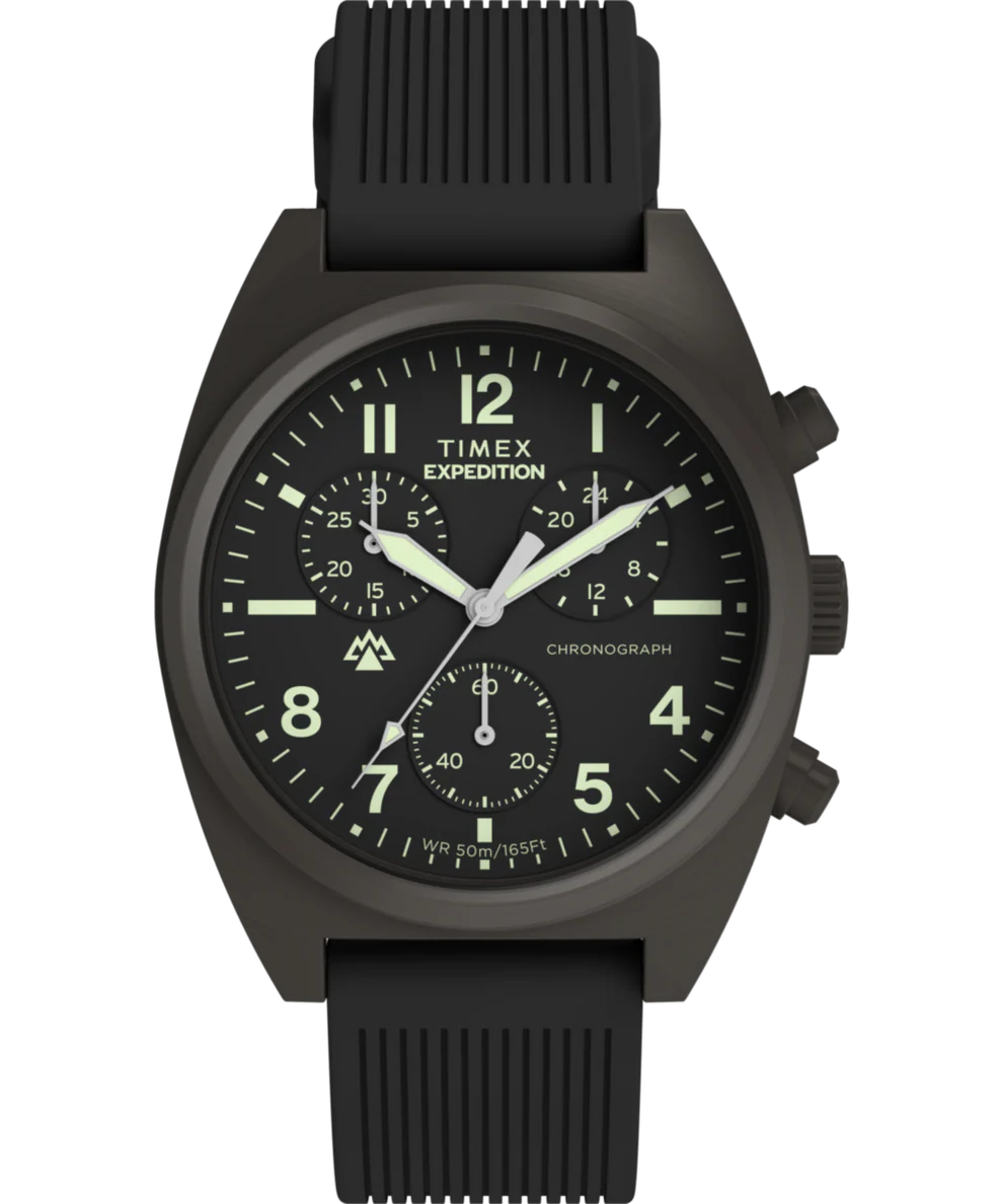 EXPEDITION® CAPSTONE CHRONOGRAPH 41MM SILICONE STRAP WATCH