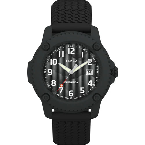EXPEDITION® TIMBER 42MM SILICONE STRAP WATCH