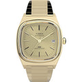 TIMEX® AUTOMATIC 1983 E LINE REISSUE 34MM GOLD-TONE EXPANSION BAND WATCH