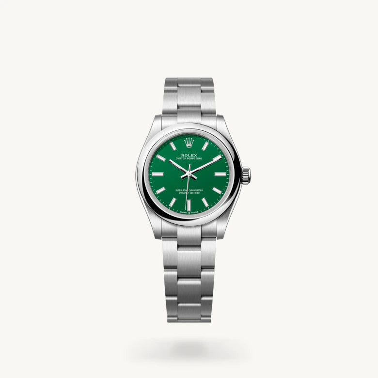 Rolex Oyster Perpetual Green Dial