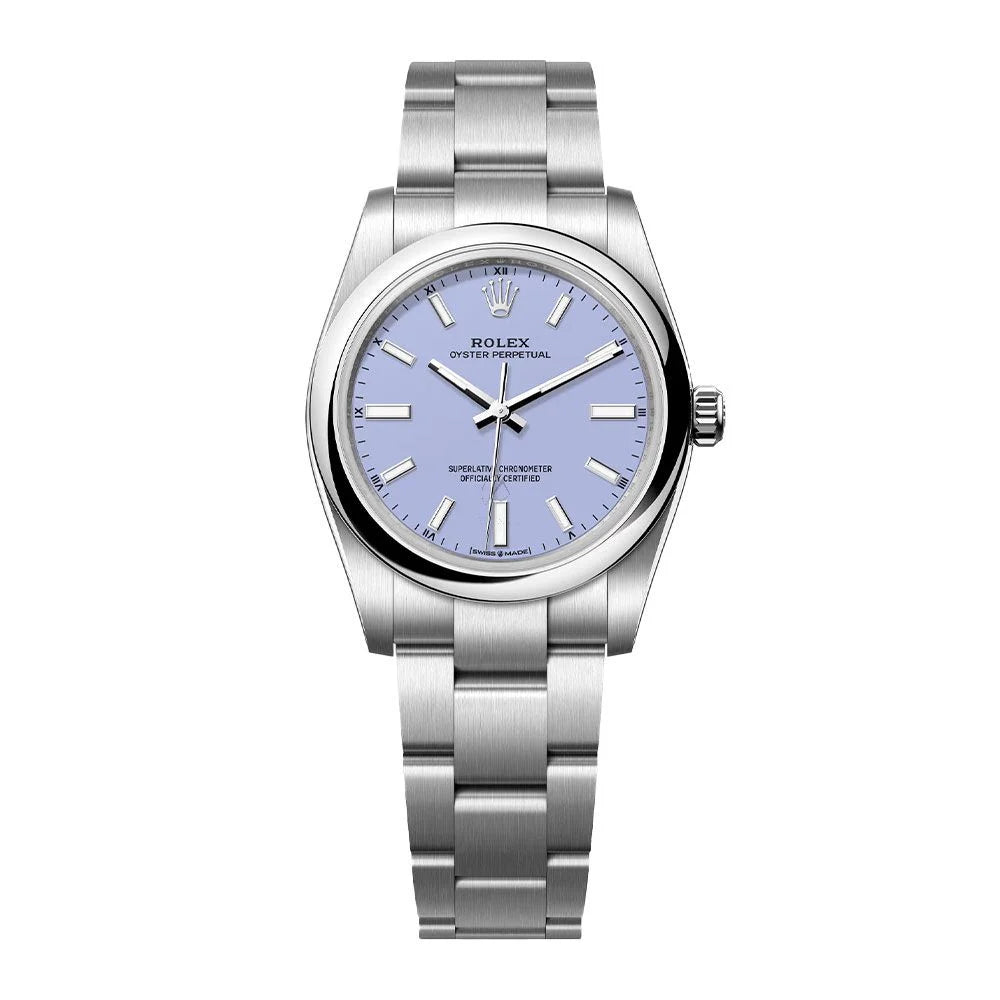 Rolex Oyster Perpetual 34 “Lavender Dial”
