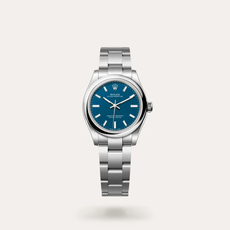 Rolex Oyster Perpetual Blue Dial